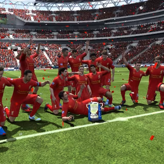 Liverpool FC won EFL Cup in FIFA 13