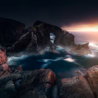 Mountain Night View