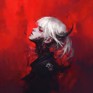 Cyber-Demon Girl Art