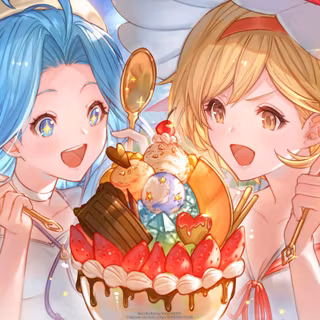 Granblue Fantasy Versus Rising Lyria Djeeta Ice Cream