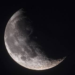 The moon 