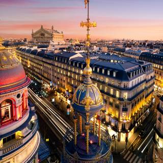 Buildings Rich Architecture Paris France