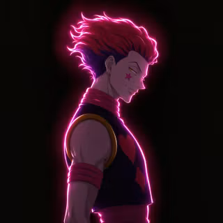 Hisoka Morow From The Anime Series Hunter Hunter