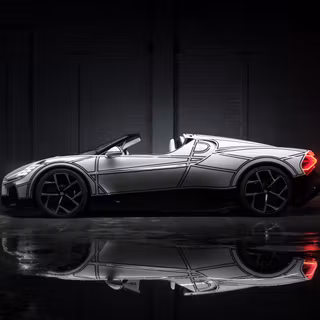 Bugatti W16 Mistral Blanc Eternel