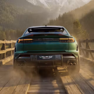 Lamborghini Urus Se Performante Rear View