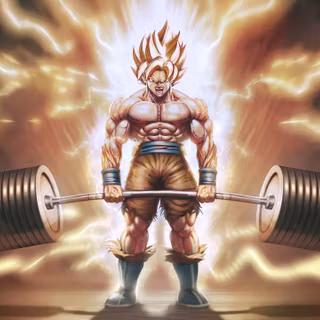 Goku Saiyan Strength