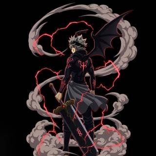 Asta Devil Union Black Clover Dark Anime
