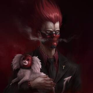 En And His Pet Demon Kikurage In Dorohedoro