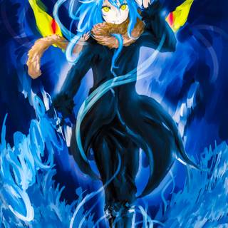 (Rimuru Tempest) from that time I got incarnated as a slime wallpaper