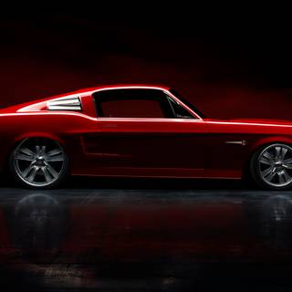 1967 Red Mustang GT500 Legendary Muscle Car