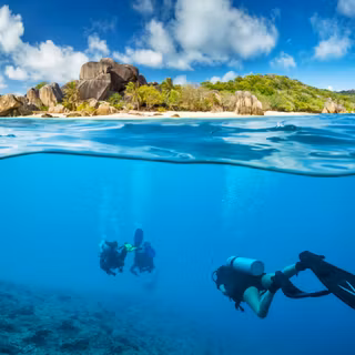 Scuba Diving Underwater Summer Vacation