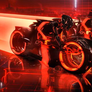 Tron Ares Bike Sci-Fi