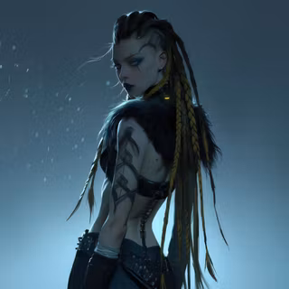 Dark Girl Artwork