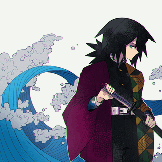 Giyu Tomioka the water Hashira   Demon Slayer 