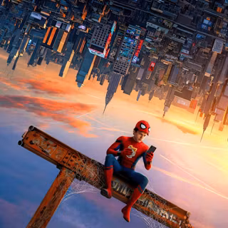 Spider Man Brand New Day Upside Down