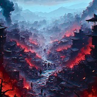 Burning Tower
