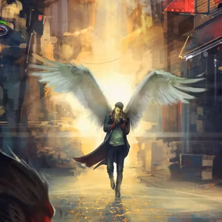 Strange Angel Smoking