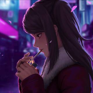 Jill Stingray Avid Smoker