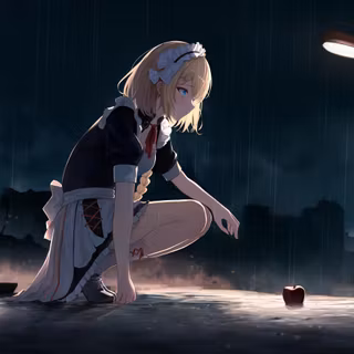 Anime Maid Girl