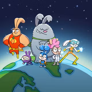 The Bunnies | Super Duper Bunny League™ Desktop Wallpaper [2K] (No Logo)