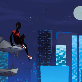 Way Up Spiderman