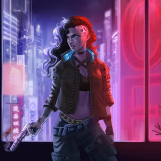 Cyberpunk Girl 2077