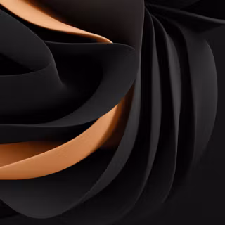 Black And Orange Wallpaper
