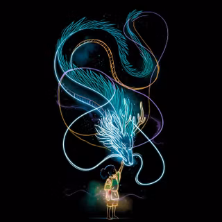 Spirited Away Chihiro X Haku Dragon