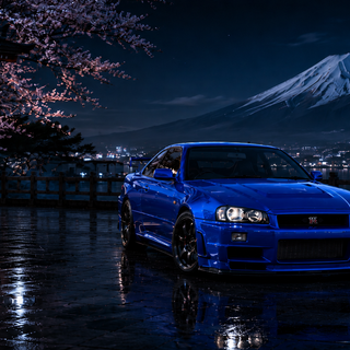 Nissan GT--R R34 Japan Settings - WALLPAPER HD 4K ENHANCED