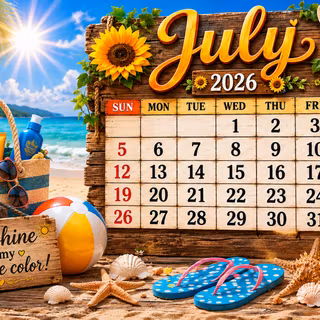 2026 July Calendar