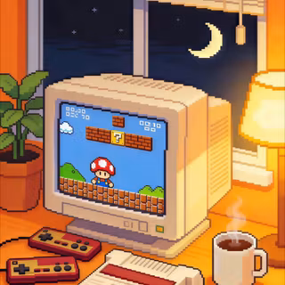 Mario Retro Gaming 