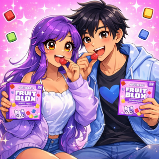 Ramiro And Aphmau Are Eating Fruit Blox Aphmau Mixed Fruit