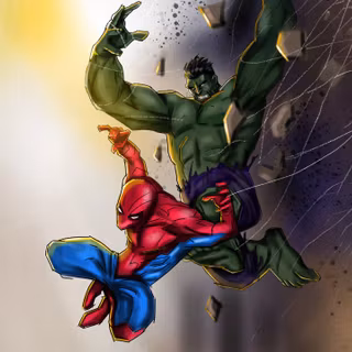Spiderman X Hulk