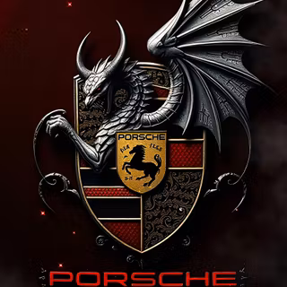 Premium Porsche Logo 