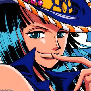 Nico Robin) Nami) on the sunny  4K one piece wallpapers  