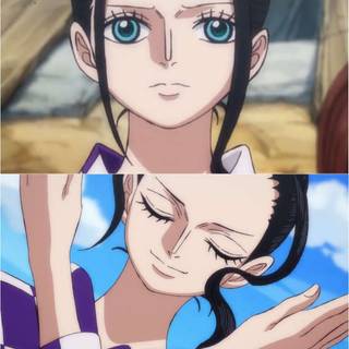 Nico Robin) in her wano outfit) one piece Nico Robin from the wano ark one piece wallpapers