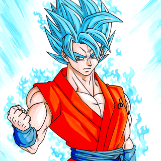 Super Saiyan God super Saiyan  Goku wallpaper 