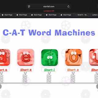 Starfall Short Vowel With