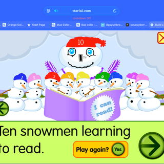 Starfall Snowman