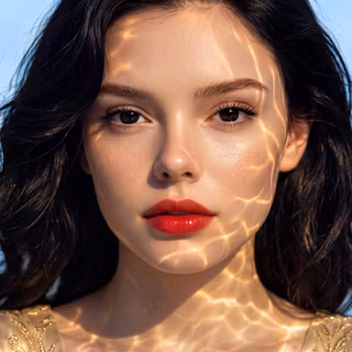Aesthetic Beautiful Girl Summer Portrait