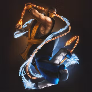 Subzero & Scorpion Mortal Kombat