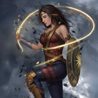 Warrior Amazon Wonder Woman