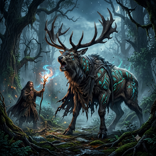 Deer Spell on Intruder