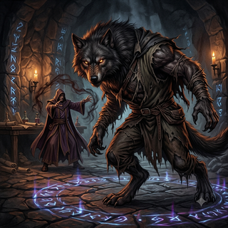 Wolf Spell on Intruder