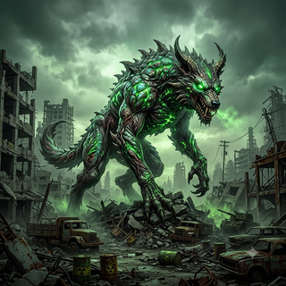 Nuclear Radioactive Wolf