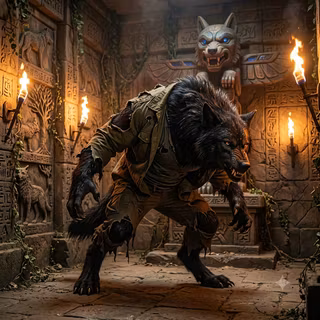 Curse of the Black Wolf God