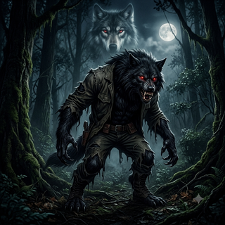 Curse of the Ancient Black Wolf Spirit