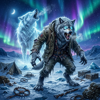 Curse of the Ancient Arctic Wolf Spirit