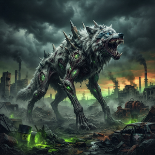 Nuclear Radioactive Arctic Wolf