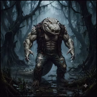 White Werealligator (White Alligator)